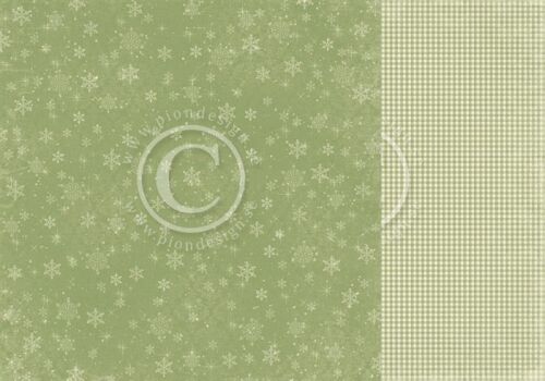 PIO Cardstock - The Night before Christmas All that glitters is Snow