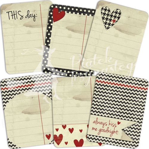 P13 Journaling Cards - Love me More 3x4"