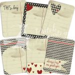 P13 Journaling Cards - Love me More 3x4"