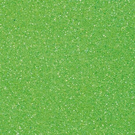 EFC Glitter Moosgummi-Platte 20 x 30 x 0.2 cm Hellgrün