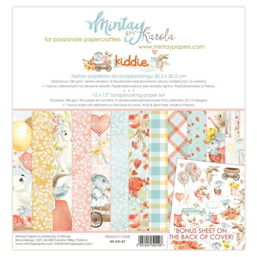 MTY Paper Pad 12"x12" - Kiddie (wird eingestellt)