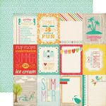 ECP Cardstock -  Summer Bliss Say hello