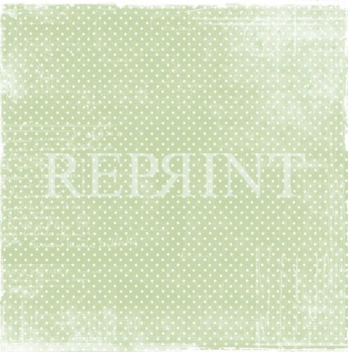 RPR Cardstock - Sterne Vintage hellgrün