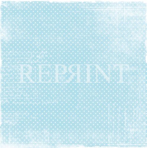 RPR Cardstock - Sterne Vintage hellblau