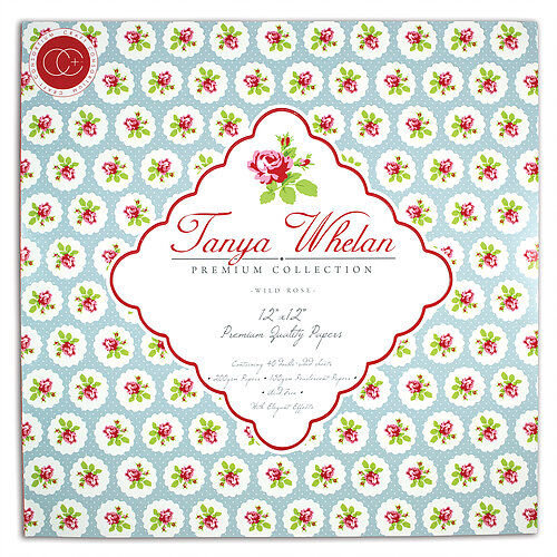 CFC Paper Pack 12x12" - Wild Rose by Tanya Whelan