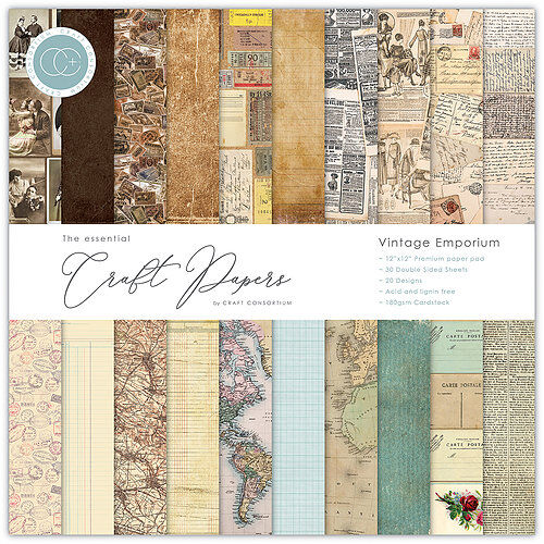 CFC Paper Pack 12x12 - Vintage Emporium