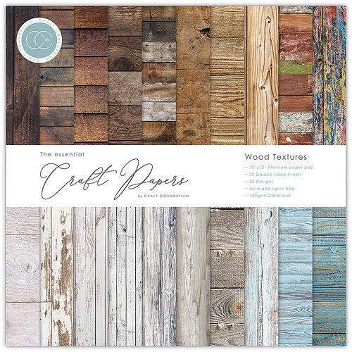 CFC Paper Pack 12x12 - Wood Textures