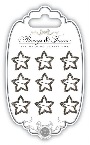 CFC Embellishments - Star Rhinestone Buckle