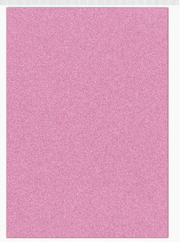 CFC A4 Glitter Cardstock - Fuchsia Pink