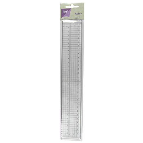 CTR Ruler with stainless steel Edge 12"