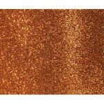 CCH Glitter Moosgummi-Platte 20 x 30 x 0.2 cm Kupfer