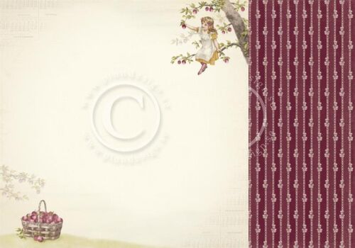 PIO Cardstock - Summer falls into Autumn Plum Garden