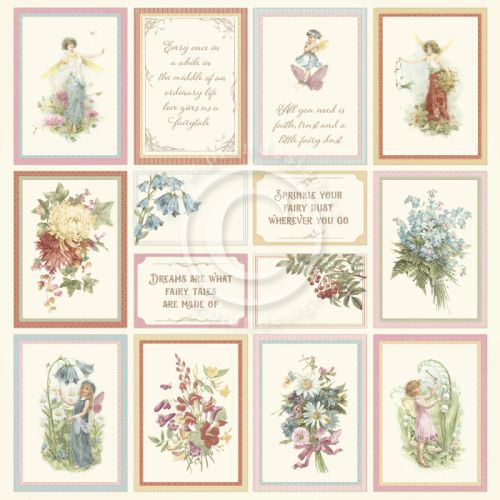 PIO Cardstock - Four Seasons of Fairies Images of the Past I