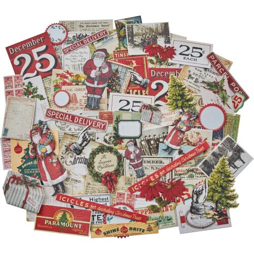 THZ Tim Holtz Ephemera - Snippets Christmas