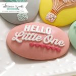 WBP Embellishment - Cameo Hello Little One Pink