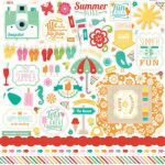ECP Sticker 12x12 - Summer Bliss