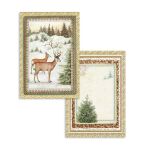 STP Scrapbooking Cards 4.5" x 6.5" - Winter Botanic