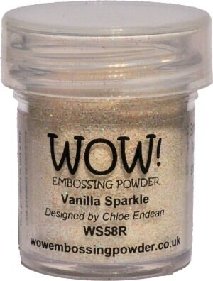 WOW Embossing Powder - Vanilla Sparkle Regular