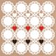 KSC Sticker 12x12" - Mix & Match Doilies