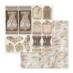 STP Paper Pad 12x12" - Old Lace
