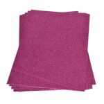 EFC Glitter Moosgummi-Platte 20 x 30 x 0.2 cm Pink