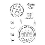 EFC Clear Stempel - Frohes Fest