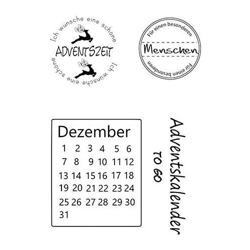 EFC Clear Stempel - Advent