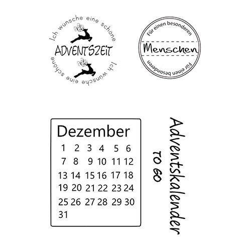 EFC Clear Stempel - Advent