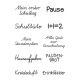 EFC Clear Stempel - Einschulung