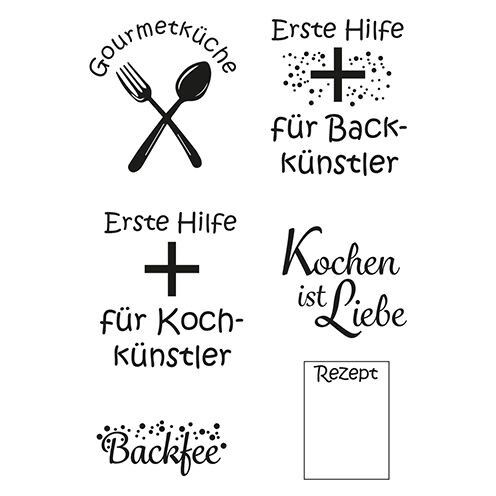 EFC Clear Stempel - Kochkünstler
