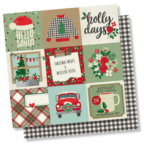 SST Cardstock - Merry & Bright 4x4 Elements