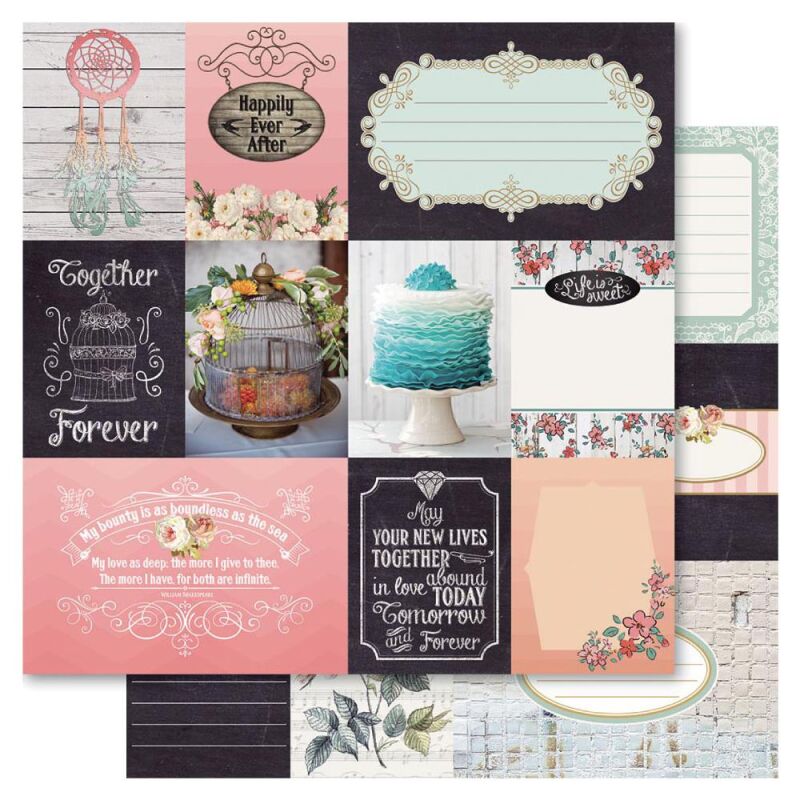 RRI Cardstock - Bella! Rustic Charm Cut Outs, 0,95
