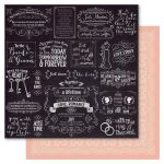 RRI Cardstock - Bella! Rustic Charm Blackboard