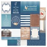 RRI Cardstock - Bella! Something Blue Cut Outs