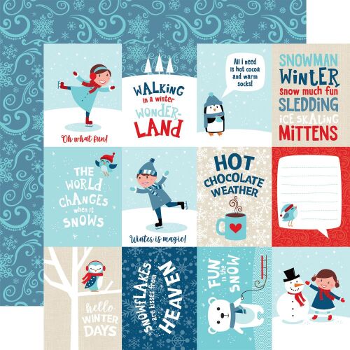 ECP Cardstock - Celebrate Winter Journaling Cards 3x4