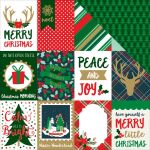 ECP Cardstock - Deck The Halls Foil Journaling Cards...