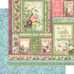 G45 Paper Pad 12"x12" - Bloom