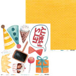 P13 Paper Pad 12x12" - Happy Birthday