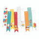 P13 Embellishment - Happy Birthday Wimpel Tags III