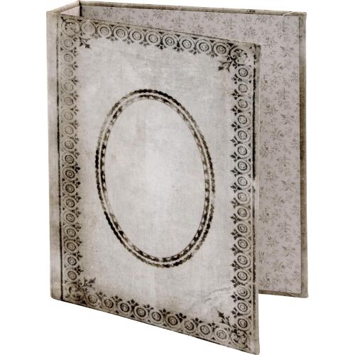 THZ Buchhülle - Worn Binder Tattered Printed Fabric Cover