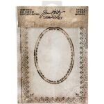 THZ Buchhülle - Worn Binder Tattered Printed Fabric Cover