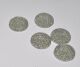 SRH Embellishments 5 Stück - Flatback Resin Cabochon Clear 19 mm