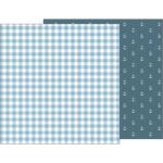 PEB Cardstock - Night Night Baby Boy Blue Blankie