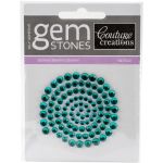 COC Embellishments - Gemstones Green Envy