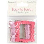 DVC Embellishment - Wooden Frames Perfectly Pink