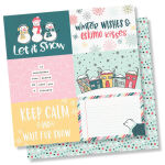 SST Cardstock - Freezin Season 4*6" Elements Horizontal