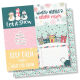 SST Cardstock - Freezin Season 4*6" Elements Horizontal