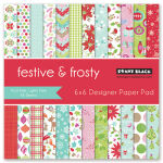 PNB Paper Pad 6x6 - Festive & Frosty