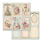 STP Paper Pad 8x8" - Pink Christmas
