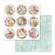 STP Paper Pad 8x8" - Pink Christmas